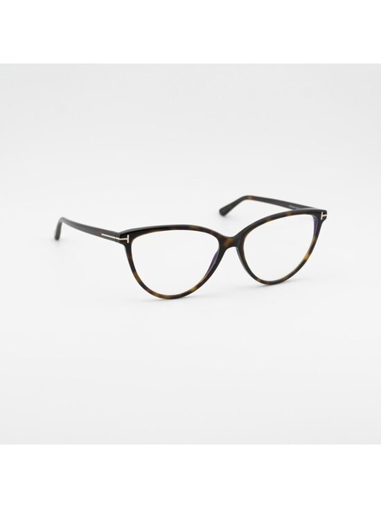 Tom Ford FT5743-B 052 Eyeglasses Havana 57mm Cat Eye Frame main image 5